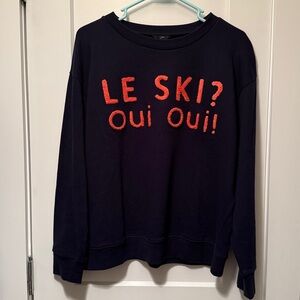 J. Crew women's Sweatshirt size L